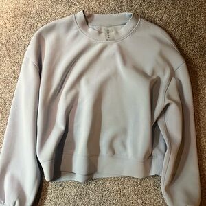 Altar’d State Revival Supersoft Crew Pullover in baby blue color Skyway size XS